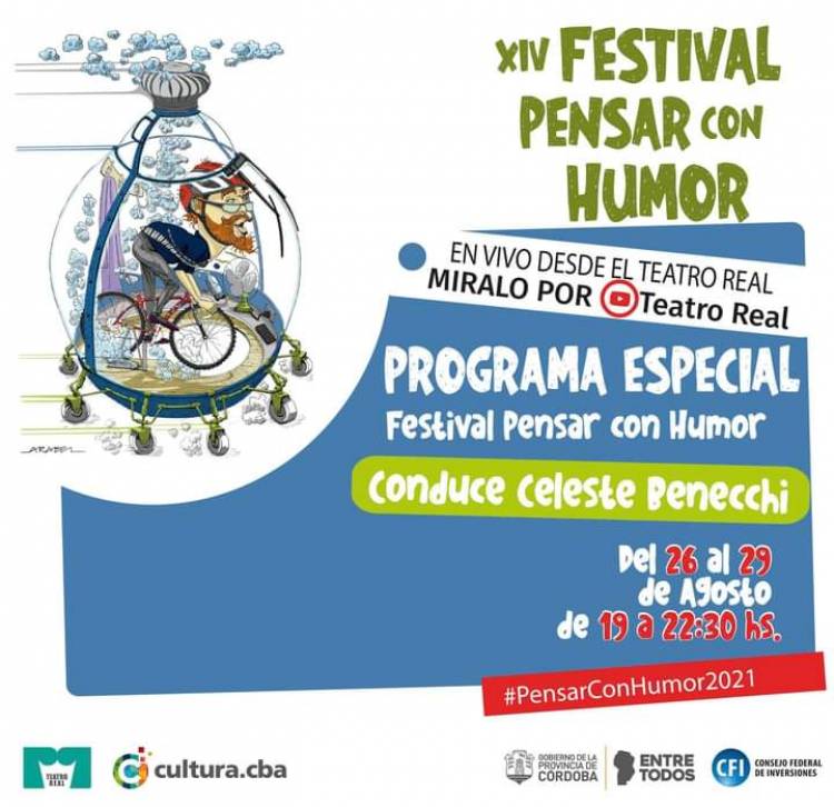 Festival Pensar con humor, grilla completa
