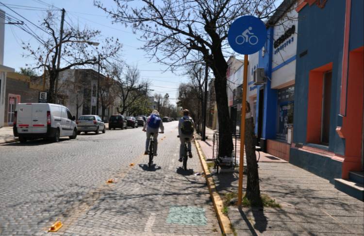 Ya se encuentran habilitadas las primeras cuadras de la Ciclovía San Francisco