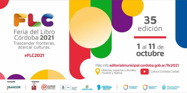 Con más de 300 actividades, esta semana comienza la Feria del Libro Córdoba 2021