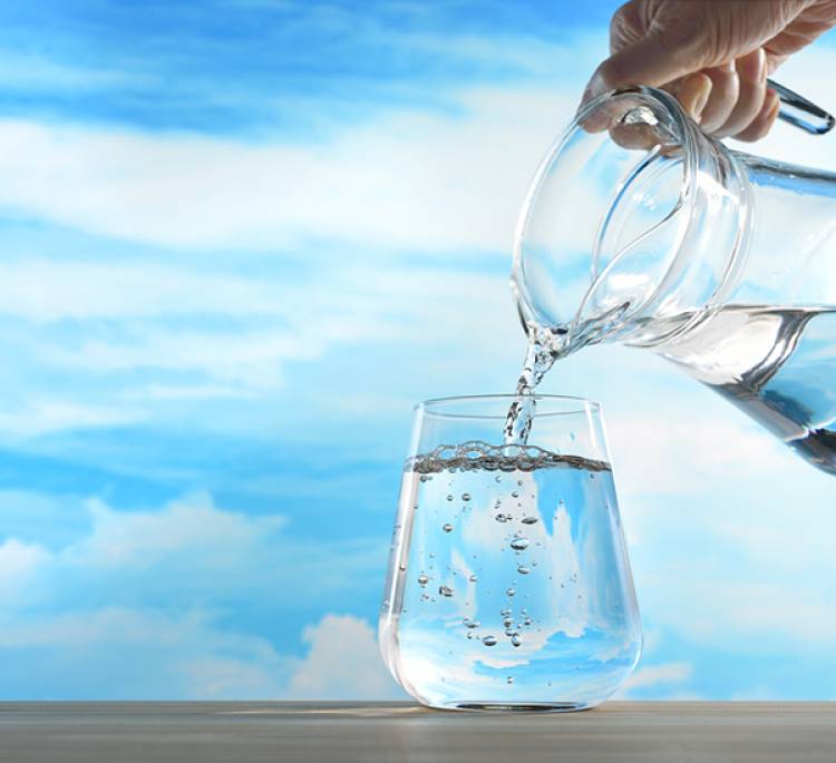 Agua apta para el consumo humano