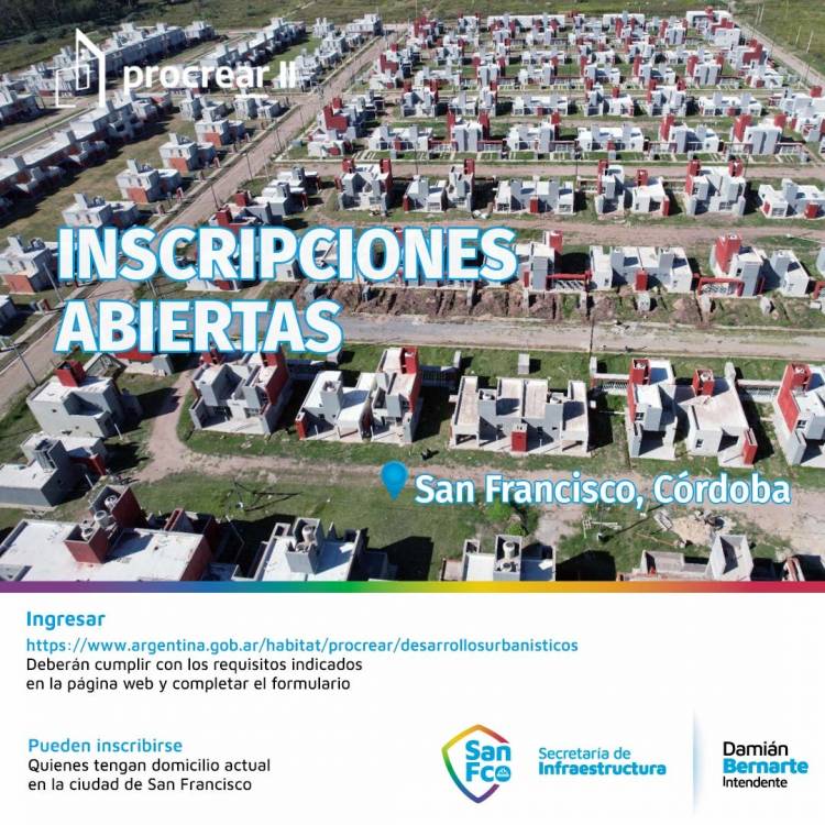 ProCreAr: abrió la inscripción para acceder a más viviendas
