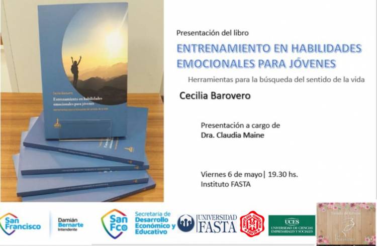 Se anunció la presentación del libro Entrenamiento de Habilidades Emocionales para Jóvenes