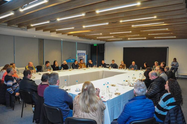 La Comunidad Regional San Justo volvió a sesionar de manera presencial