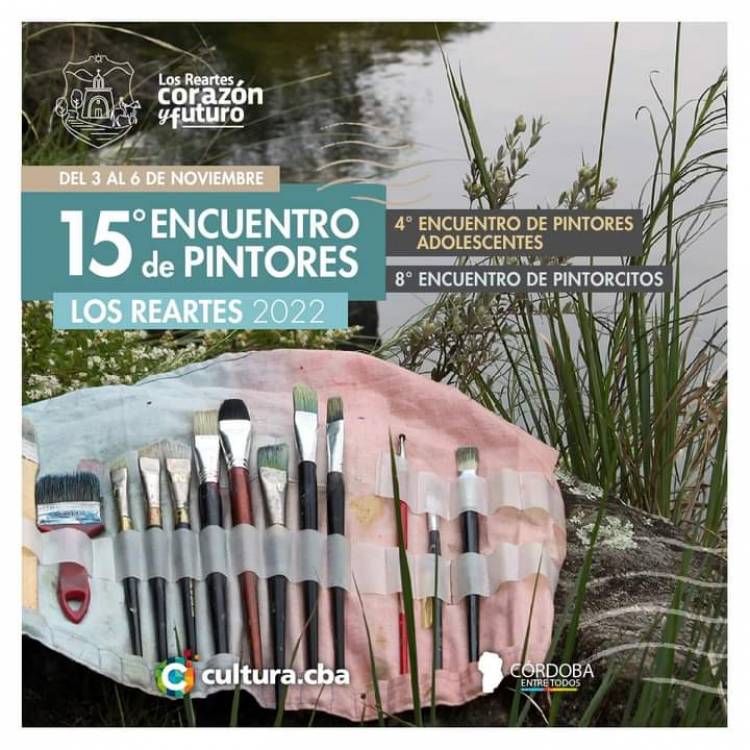 Confirman el Encuentro de Pintores de Los Reartes
