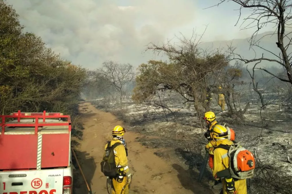 Incendios en Córdoba: el fuego ya arrasó 9 mil hectáreas de monte nativo
