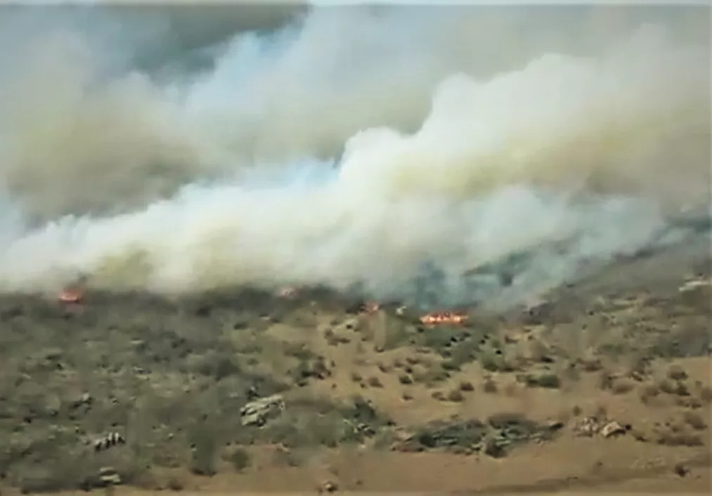 Las lloviznas traen alivio, pero continúa activo el incendio en Panaholma