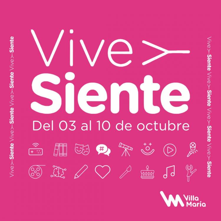 El Festival «Villa María Vive y Siente» propone actividades en más de 60 escenarios diferentes