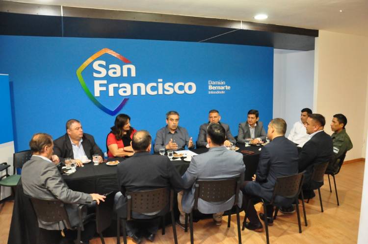 Reunión para reforzar la seguridad en el camino interprovincial