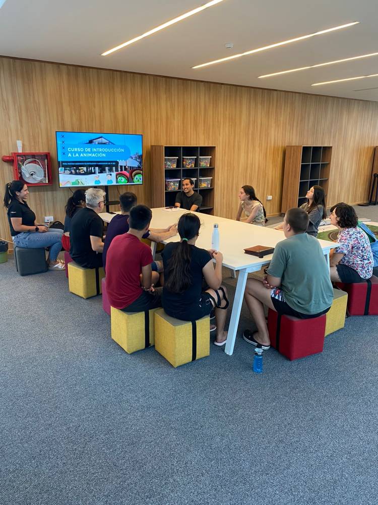 Comenzó el taller de Animación en Tecnoteca