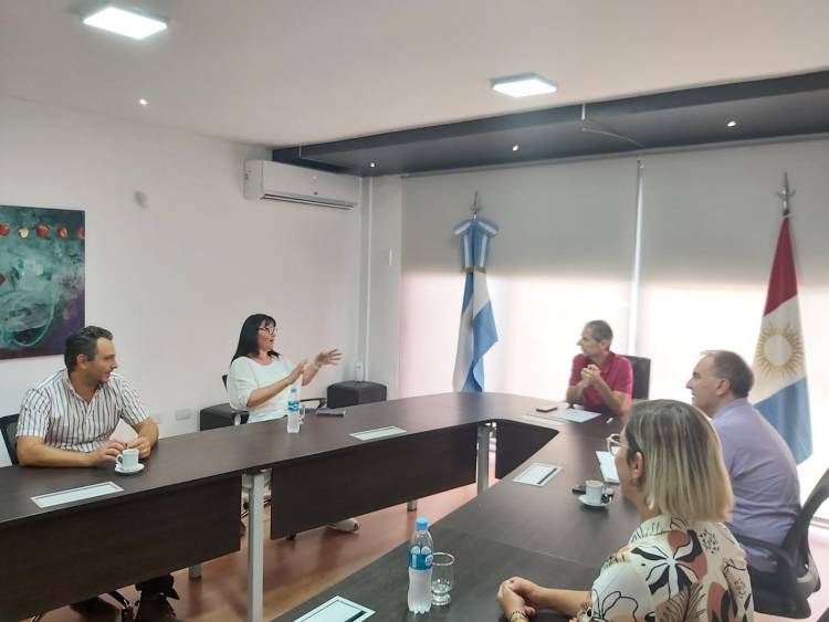 Bernarte se reunió con empresa local para el desarrollo de un proyecto eco sustentable
