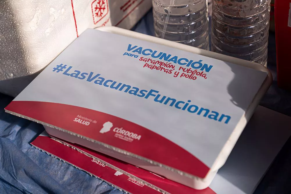 Continúa en Córdoba la vacunación contra el sarampión, rubéola y polio