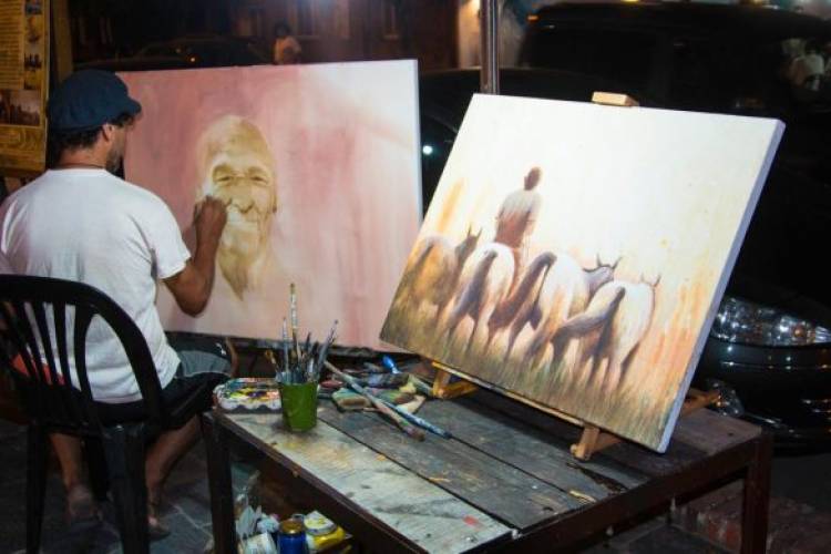 El 13 de febrero comienza en Nono el Encuentro de Pintores