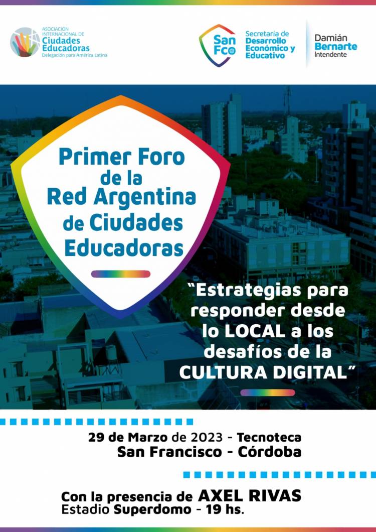 Se anunció el Primer Foro de la Red Argentina de Ciudades Educadoras