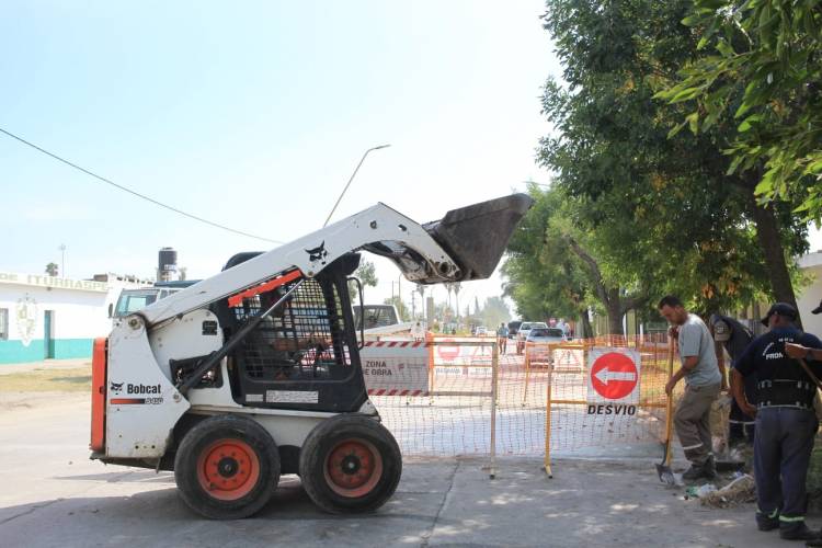 Comenzó la instalación de reductores de velocidad en camino interprovincial