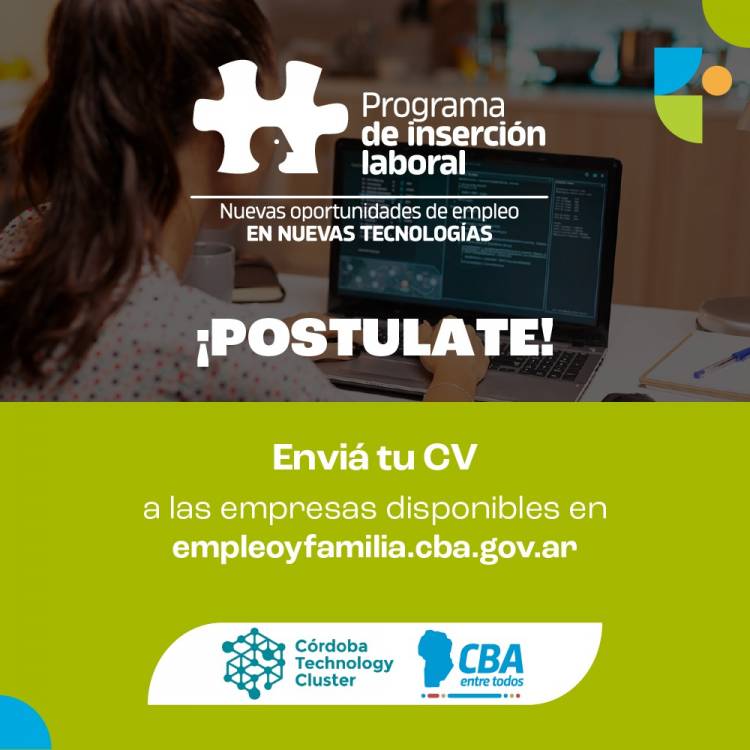 Extienden el plazo de inscripción al programa PIL Nuevas Tecnologías