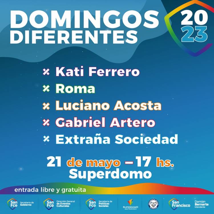 Segunda fecha del ciclo Domingos Diferentes 2023