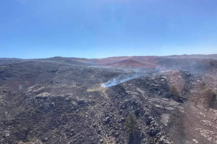 Córdoba: solo queda activo el incendio desencadenado en Lagunas Verdes