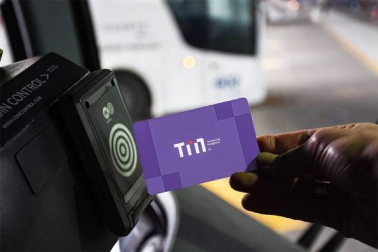 Desde hoy es obligatorio el uso de la tarjeta TIN para pagar el transporte interurbano