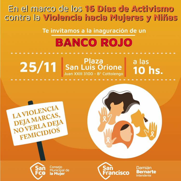Comienzan los 16 Días de Activismo contra la Violencia de Género