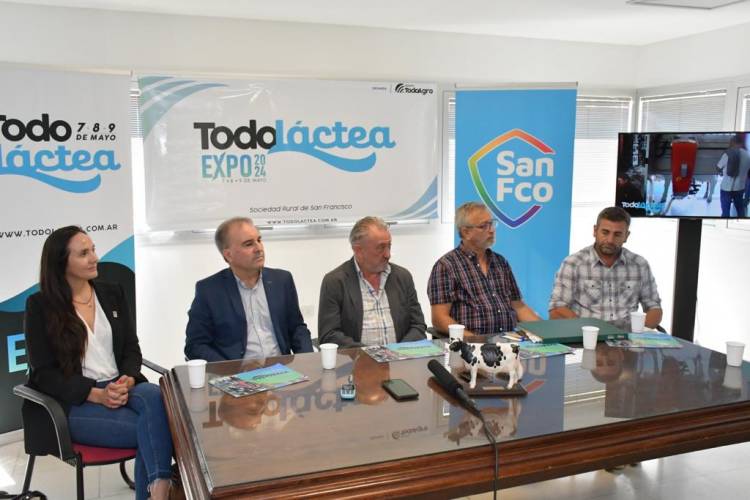 Llega a San Francisco la gran muestra del sector lechero “Todo Láctea”