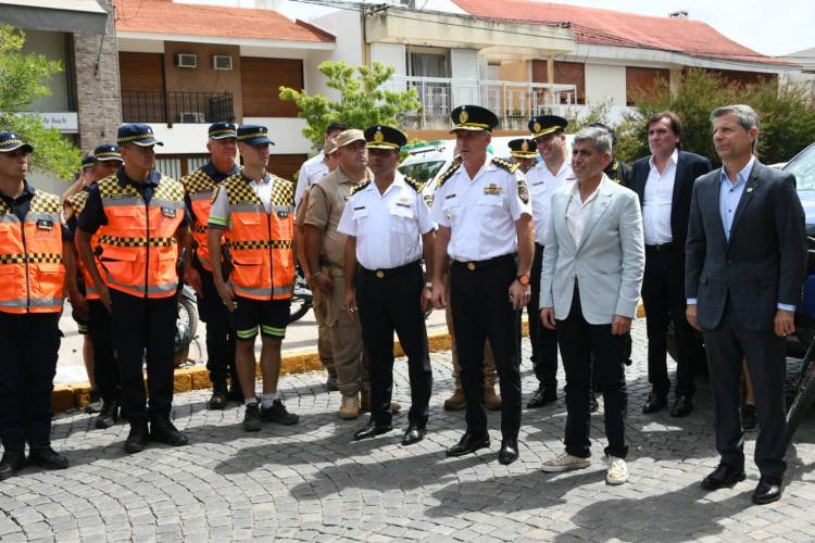 Bernarte recibió a las máximas autoridades de la seguridad provincial
