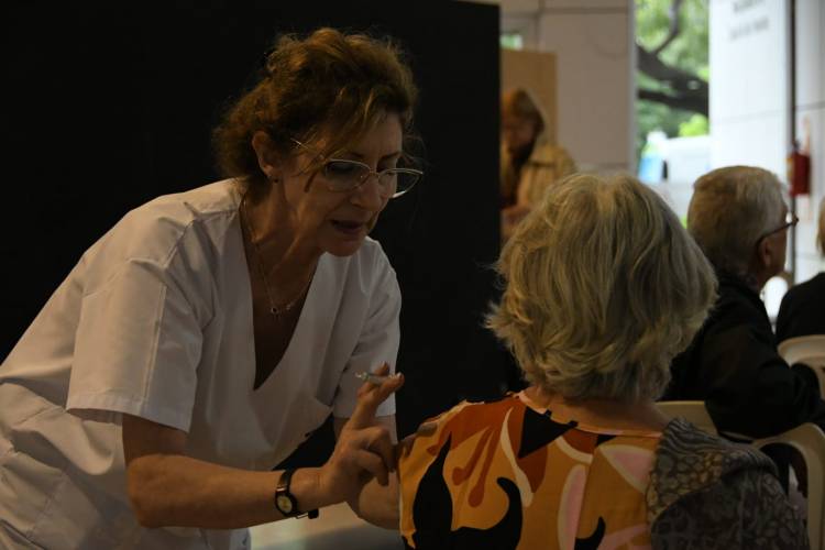 Comenzó la vacunación antigripal para mayores de 65 años