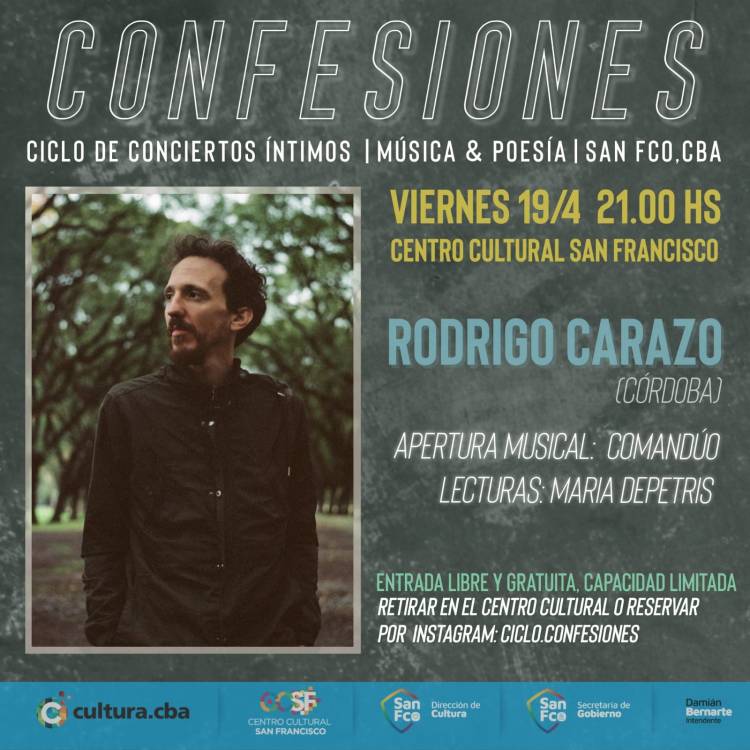 Eventos musicales en el Centro Cultural San Francisco