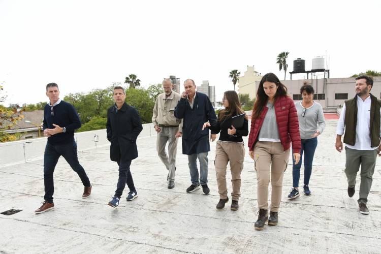 Municipio y Provincia trabajan en el mantenimiento de escuelas