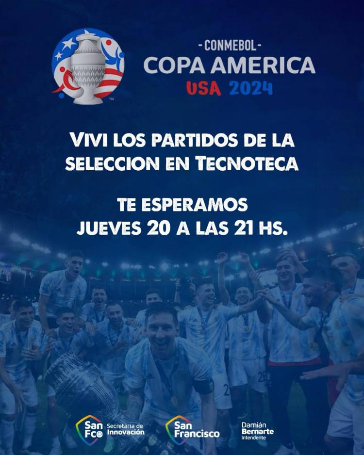 "Copate en la Tecnoteca” a ver a la selección