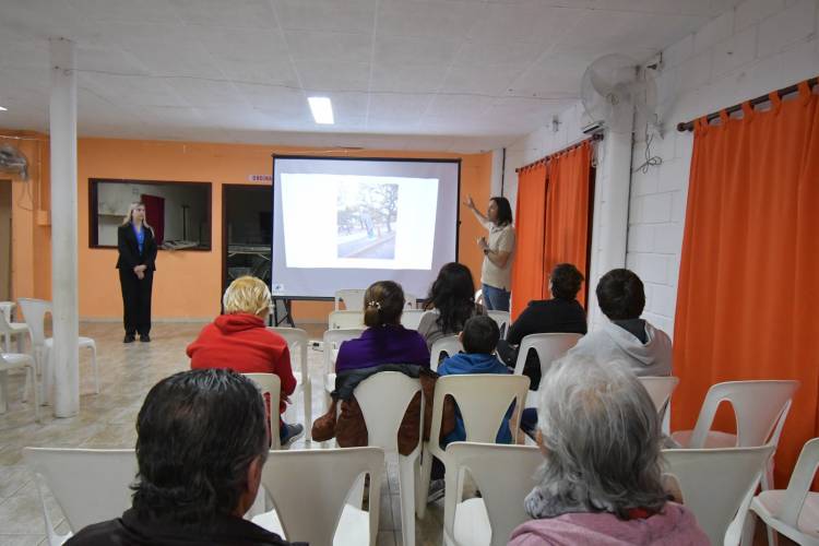 Continúan las capacitaciones con los vecinos del programa Ojos en Alerta