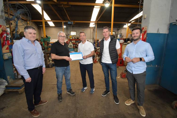 Impulso al comercio exterior: el municipio reconoce a empresas locales con créditos impositivos