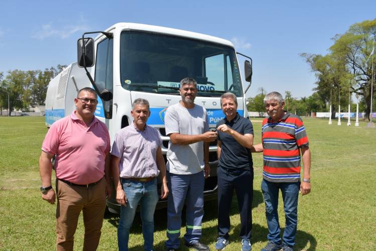 El municipio incorporó nuevas unidades para el área de servicios