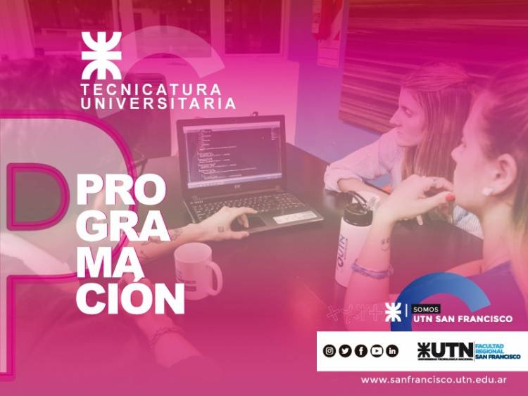 El martes comienza el seminario de ingreso 2025 a la Tecnicatura Superior en Programación en UTN San Francisco