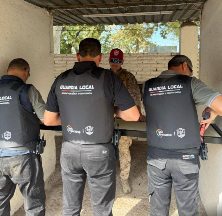 La Guardia Local de Prevención y Convivencia continúa capacitándose en el uso de armas menos letales