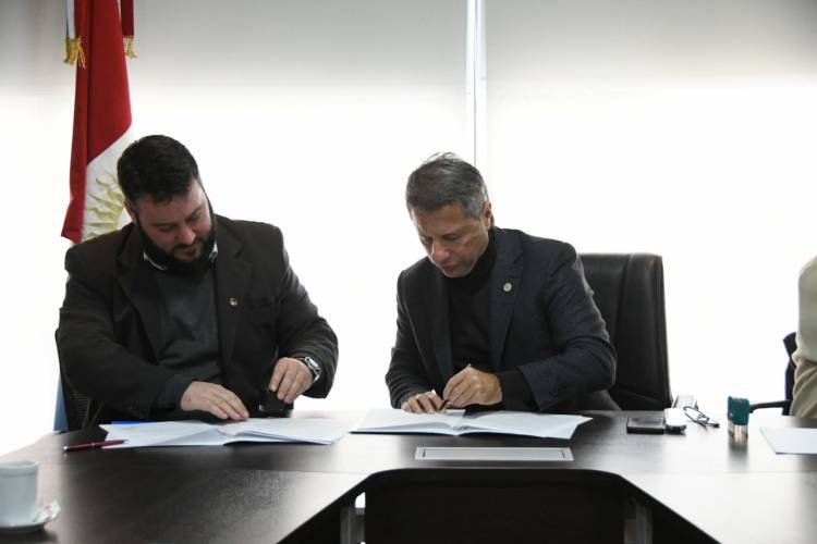 El municipio de San Francisco firmó un convenio marco con el Colegio de Ingenieros Especialista de Córdoba
