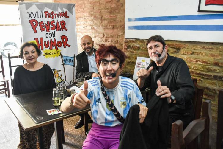 Se lanzó el XVIII Festival Pensar con Humor