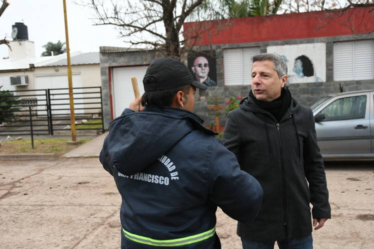 “La Muni en tu Barrio” llegó a Bouchard con obras, servicios y cercanía vecinal