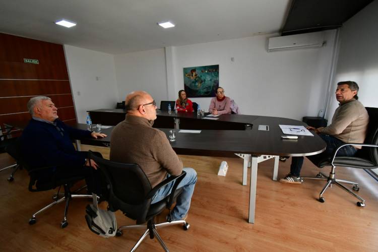Bernate se reunió con integrantes de la agrupación ALCO para conocer su labor en la ciudad