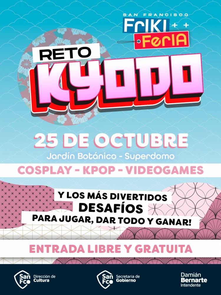 San Francisco se prepara para vivir la Friki Feria Reto Kyodo
