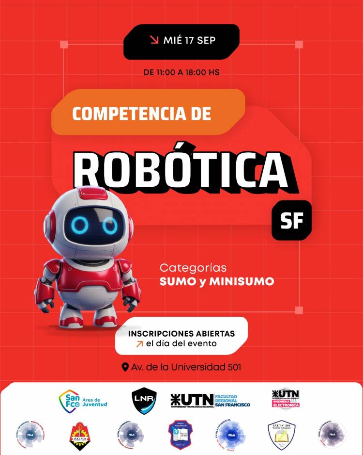Se viene el Encuentro de Robótica UTN 2025