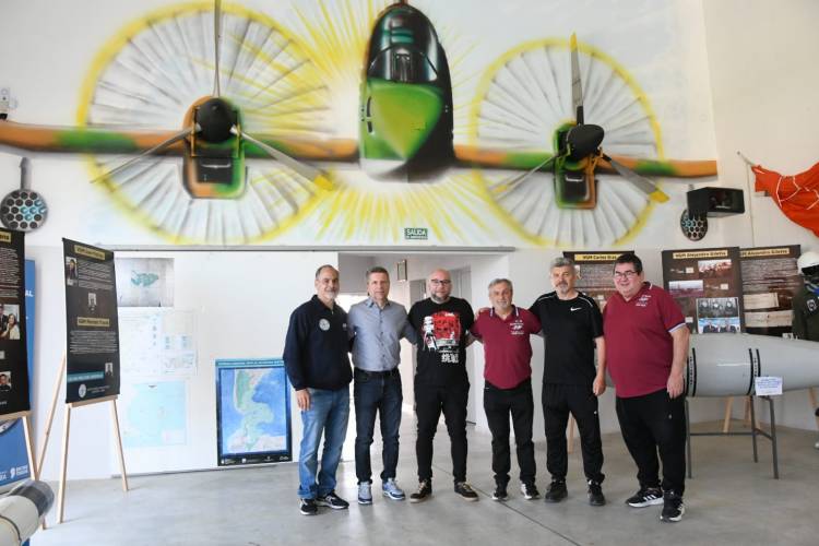 El Museo y Sede Héroes de Malvinas inauguró un mural en homenaje al Pucará 