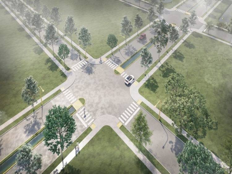 Comenzaron los trabajos de infraestructura en el loteo La Arbolada