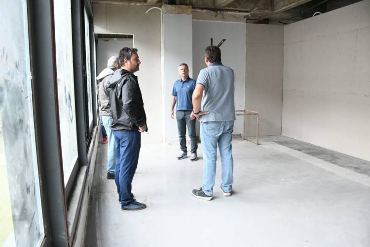 El edificio para la sede de la Región Centro tiene un 55 ?avance de obra