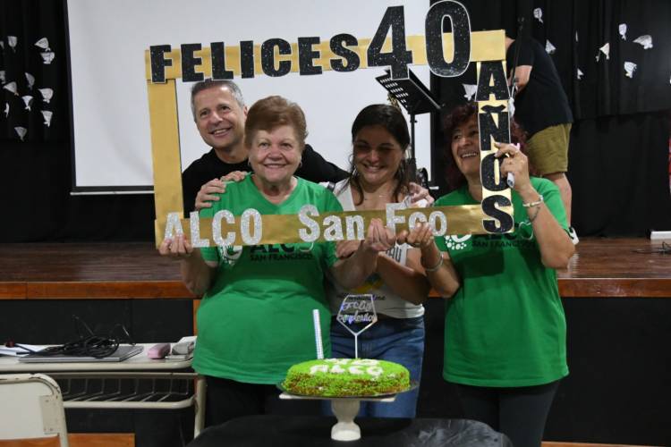 Alco San Francisco celebró 40 años dando pelea a la obesidad