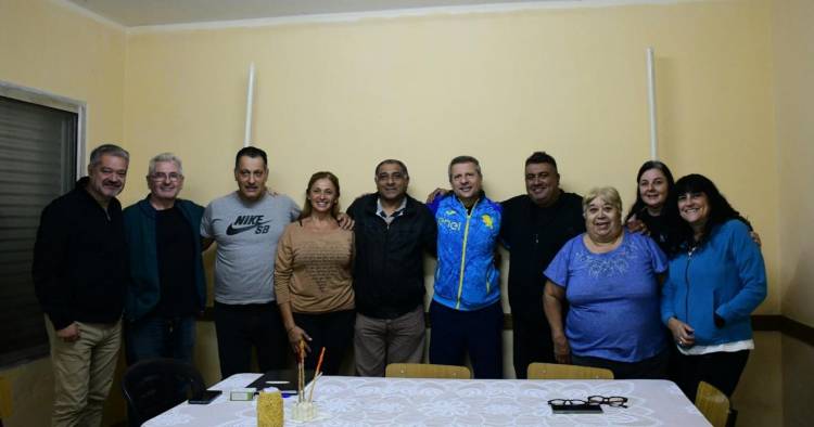 Bernarte se reunió con la comisión directiva del Centro Vecinal Barrio La Florida