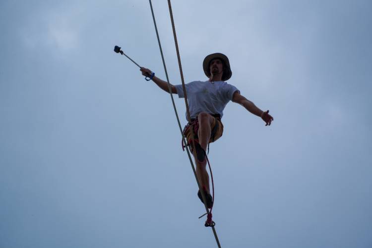 Córdoba sede de la primera Copa Mundial de Speedline Highline en Argentina