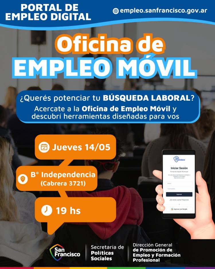 La Oficina Móvil de Empleo llega a barrio Independencia