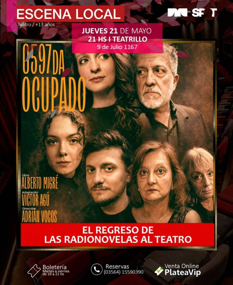 Vuelve “0597… da ocupado”: radioteatro en El Teatrillo