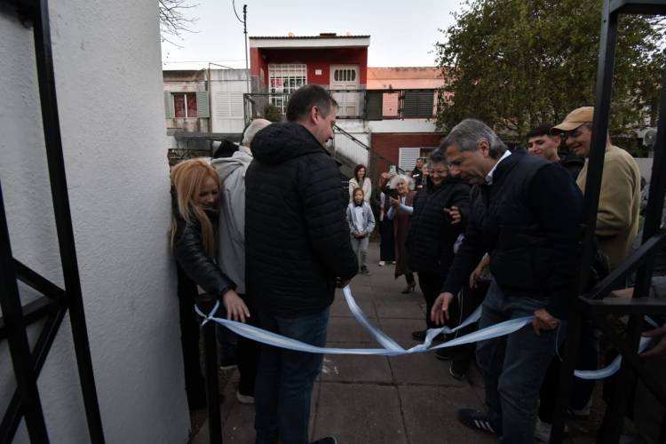 Bernarte inauguró la sede del Consejo Barrial de Prevención y Convivencia en barrio Roque Sáenz Peña