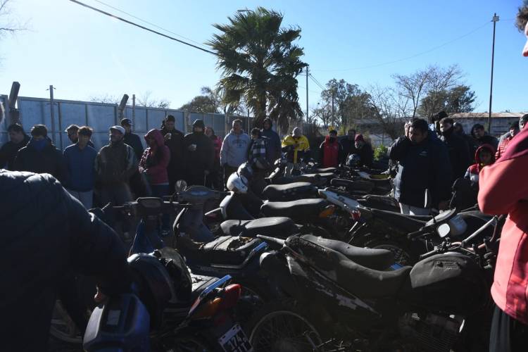 El Municipio realizó una nueva subasta de vehículos secuestrados